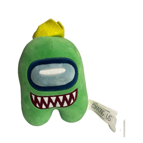 Just Toys Tokido Among Us Green Plush 6” Stuffed Toy RARE - Picture 4 of 16